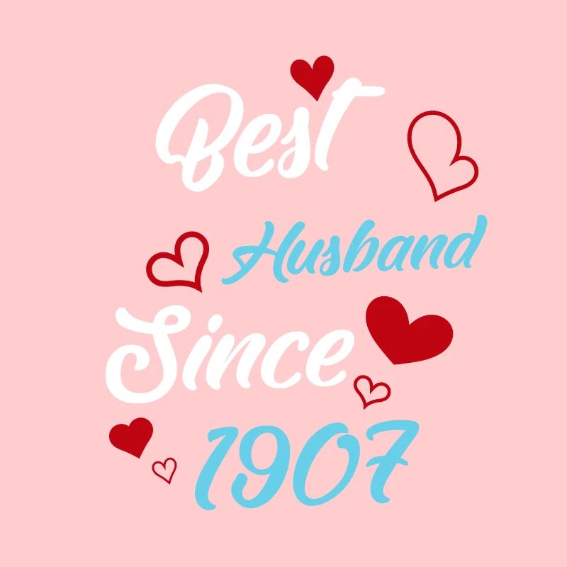 Bester Ehemann seit 1907 Hochzeit