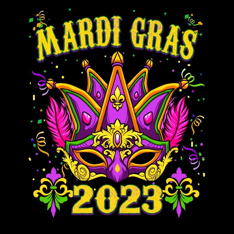 Perlen Bling Mardi Gras 2023