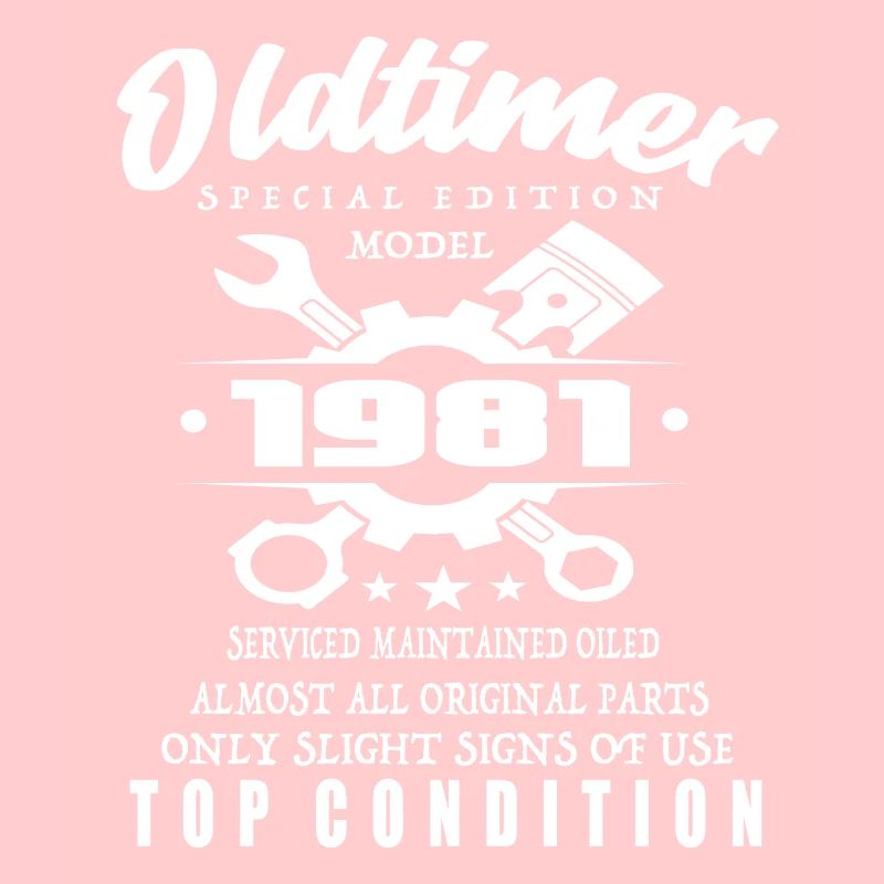 Oldtimer Special Edition Model 1981 Birthday