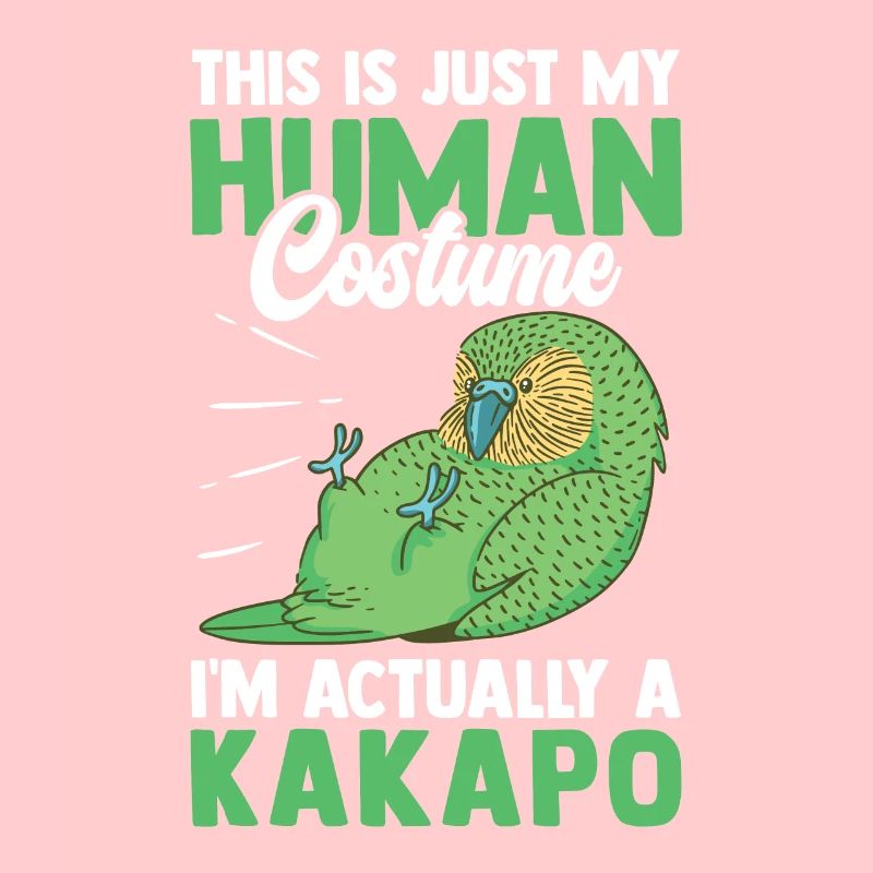 Kakapo just a costume flightless kakapo