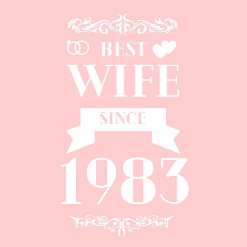 Beste Ehefrau seit 1983 Hochzeitstag
