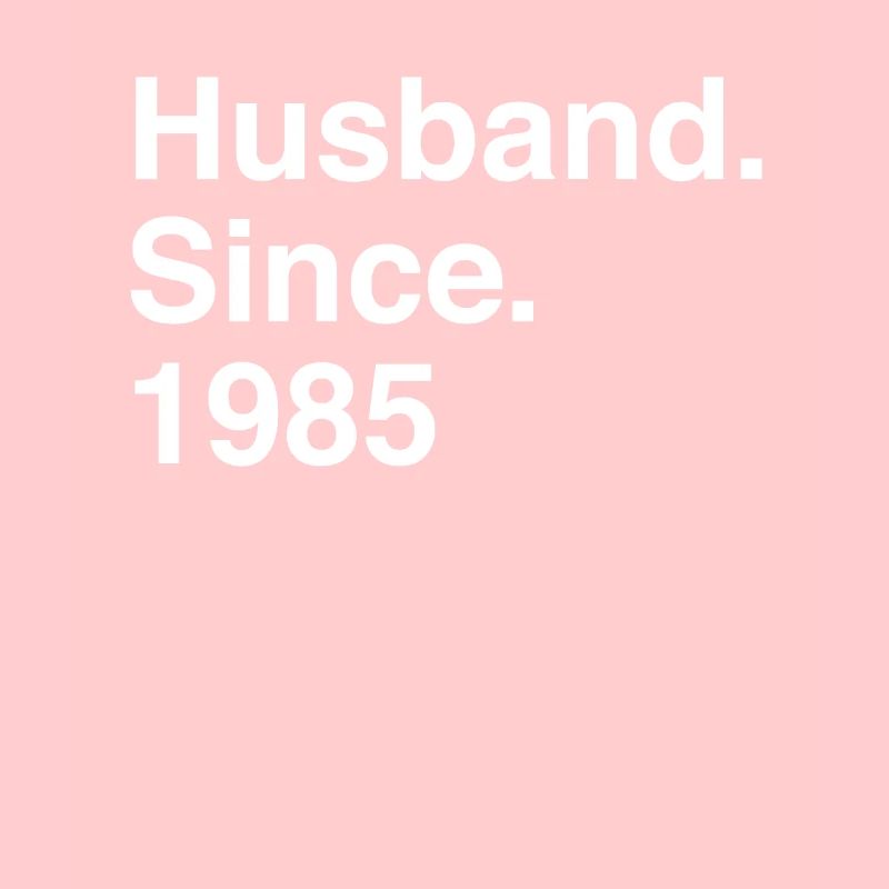 Jubiläumsehemann seit 1985 Hochzeit