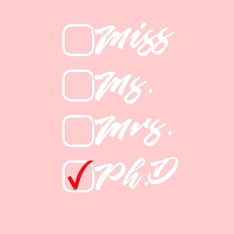 Doktorand Dr. PhD Student