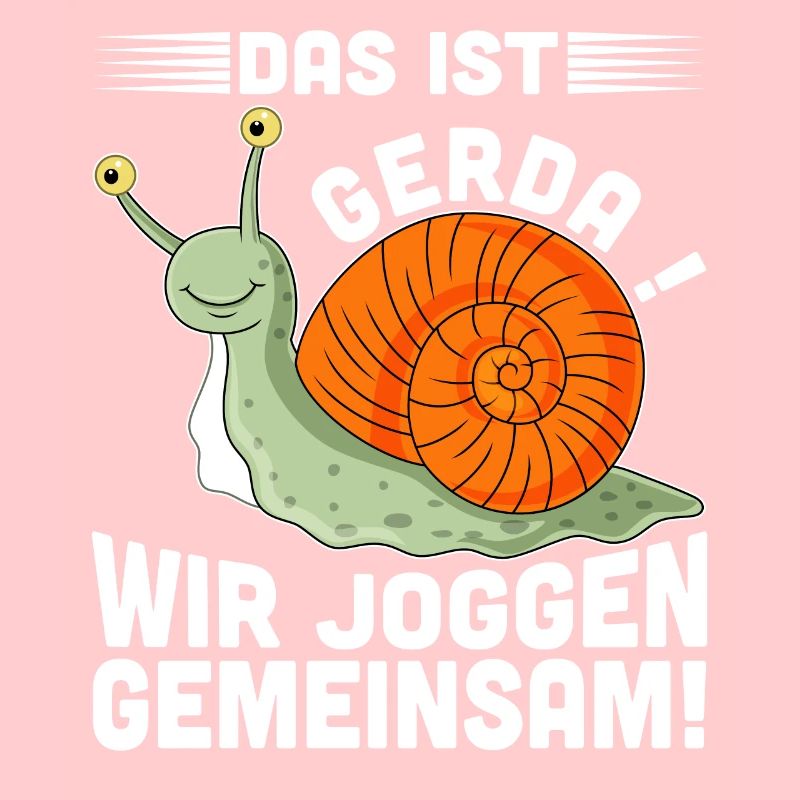 Das ist Gerda, wir Joggen gemeinsam