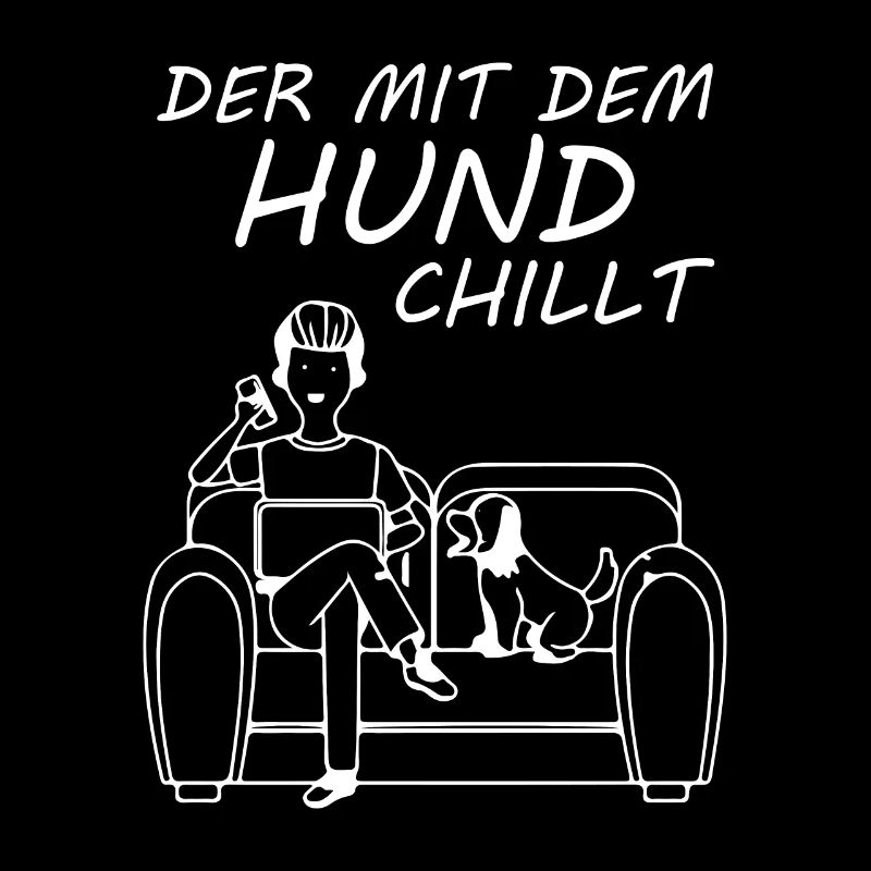 Der mit dem Hund chillt