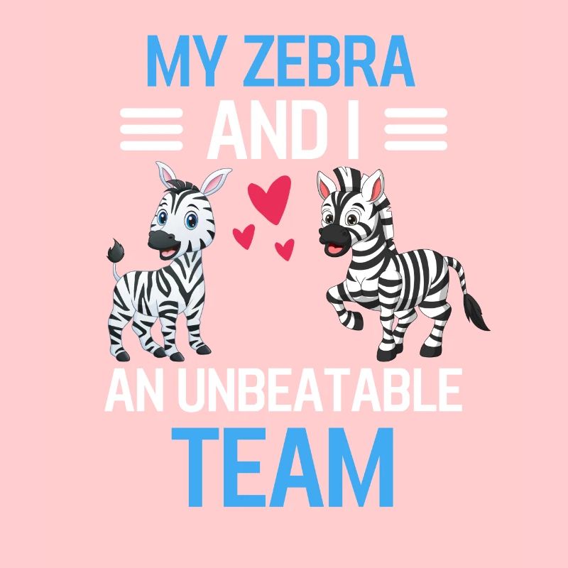Mein Zebra und ich Afrika Tier Geschenk Zebra