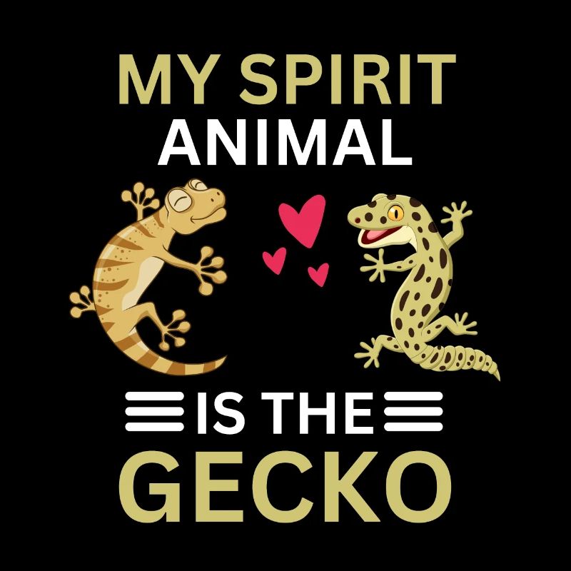 Tropisches Tier Echsen Geschenk Lustiges Gecko