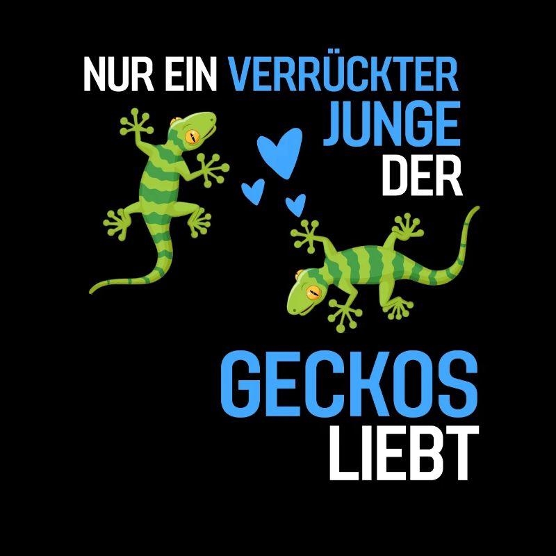Eidechsen Jungen Exotisches Tier Geschenk Gecko