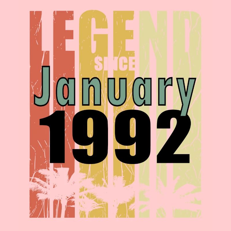 oldschool Geschenkidee geboren Januar 1992