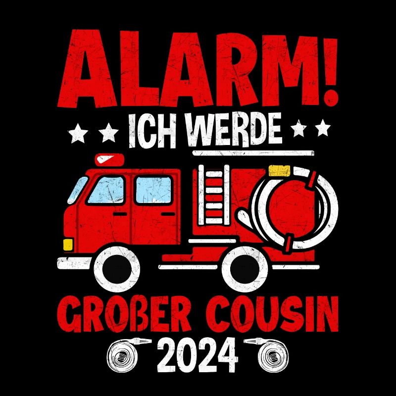 Kinder Alarm Ich werde Großer Cousin 2024