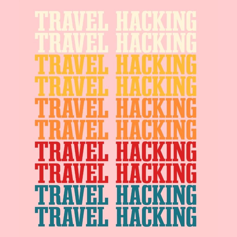 Travel Hacking Lettertype