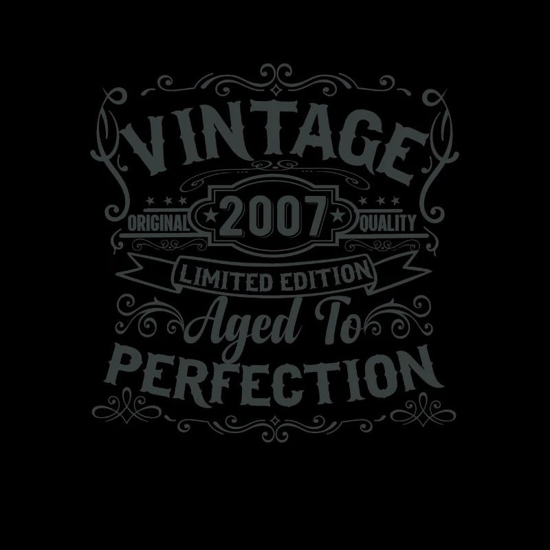 Edition Limitée Millésime 2007. Vieilli à la perfection