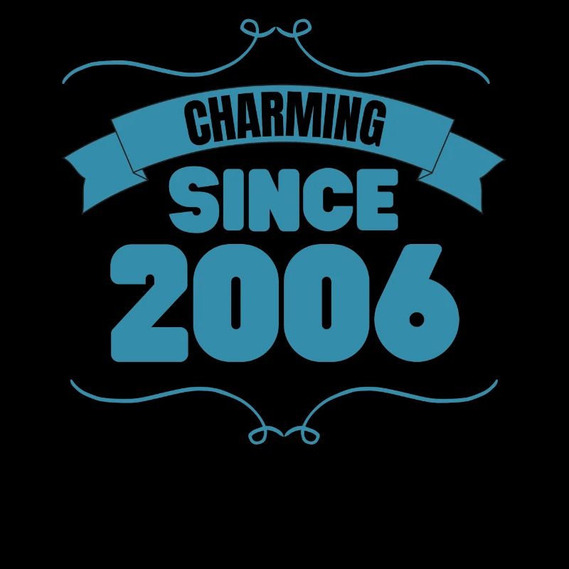 17. Geburtstags Party Geschenk Charmant seit 2006