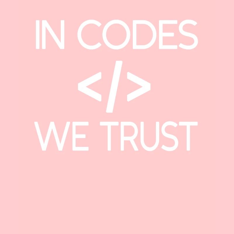 Nous faisons confiance aux codes