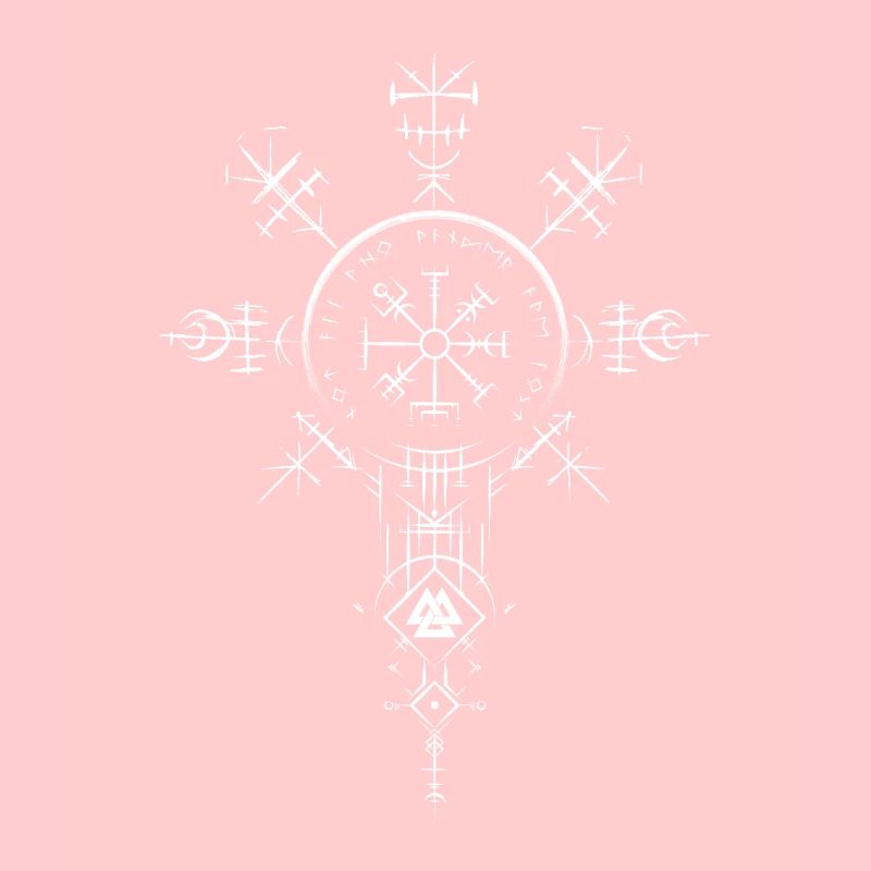 Celtic Vikinger Vegvisir compas Vikings