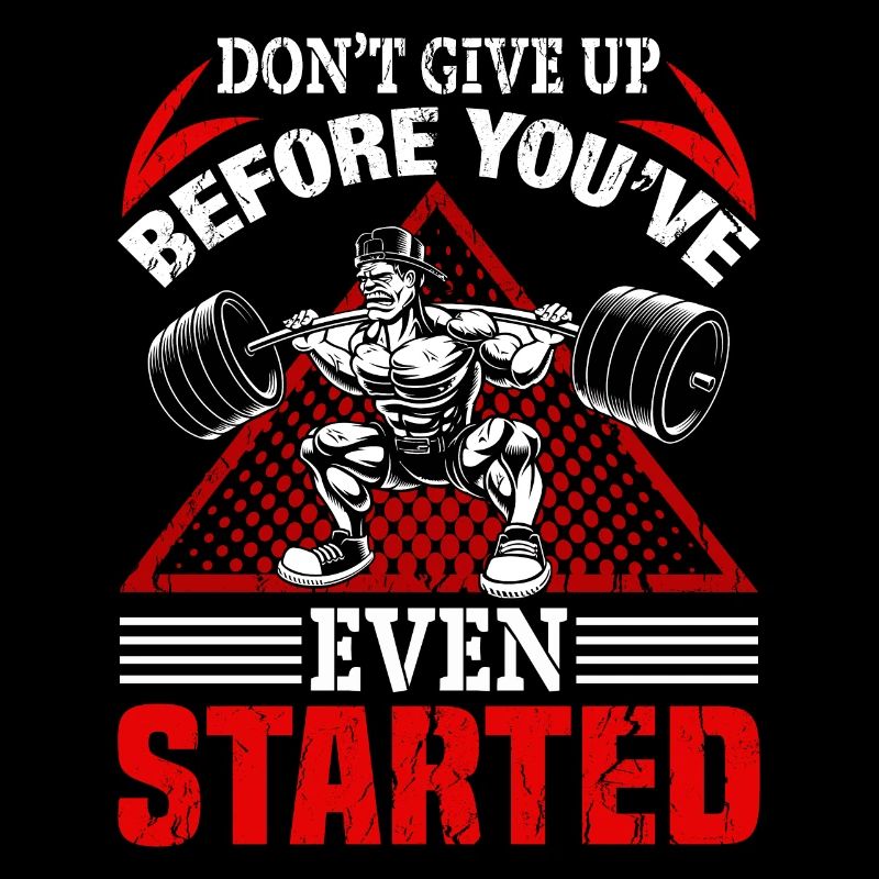 Don't give up before you've even started