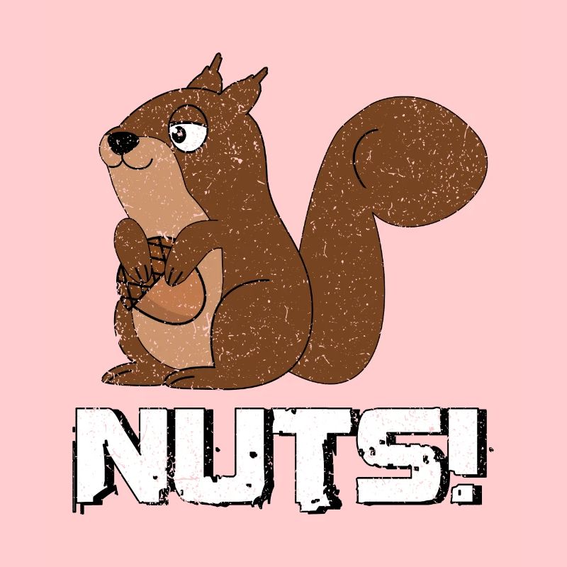 Cute Hungry Squirrel