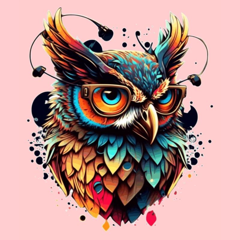 Ein grimmiger schlauer Kuckuck als Greifvogel