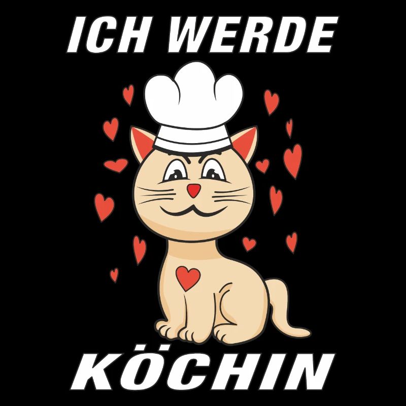 KATZE KOCH ICH WERDE KÖCHIN