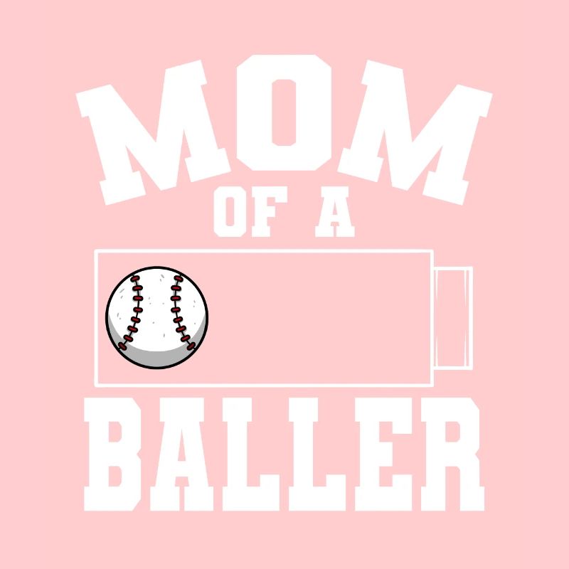 Baseball Mama einer Baller Softball Mama