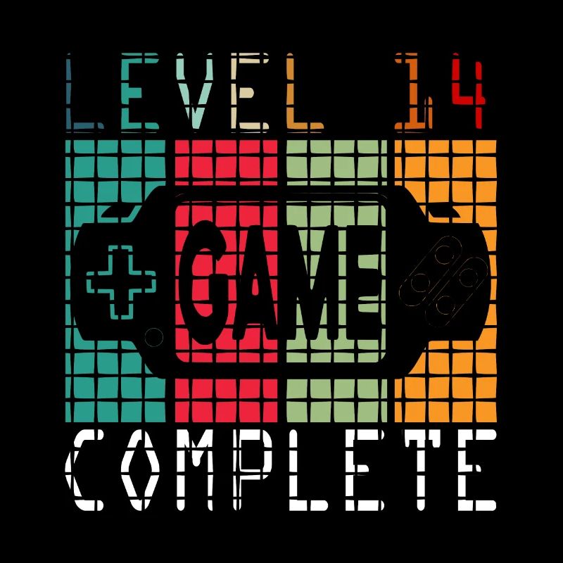 Gamer 14th Birthday Level 14