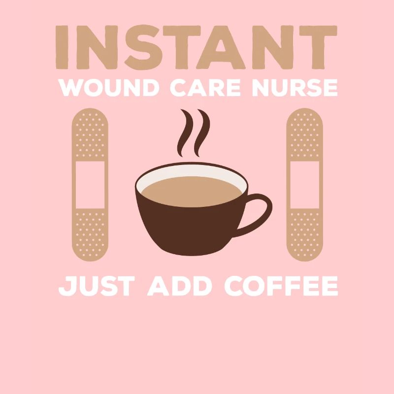 Tolle Wundversorgung Krankenschwester Kaffee