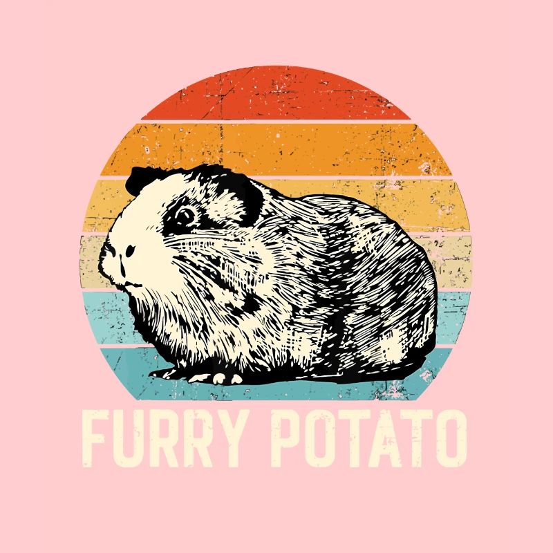 Meerschweinchen Idee, Pelzige Kartoffel