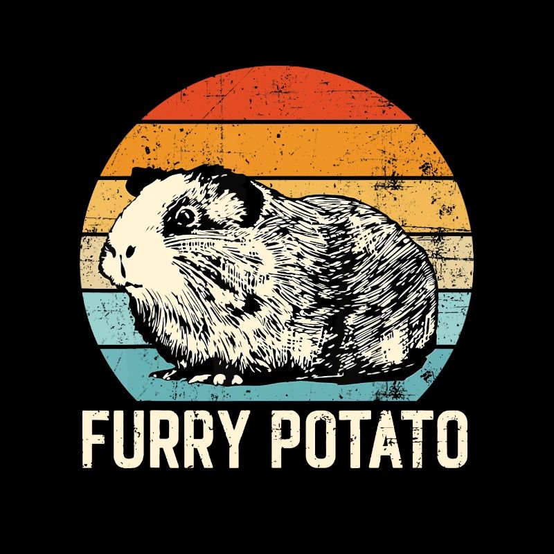 Meerschweinchen Idee, Pelzige Kartoffel