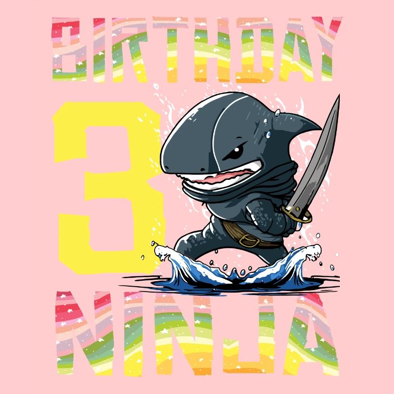 Shark Ninja I’m 3 - Action Anniversaire sous-marin