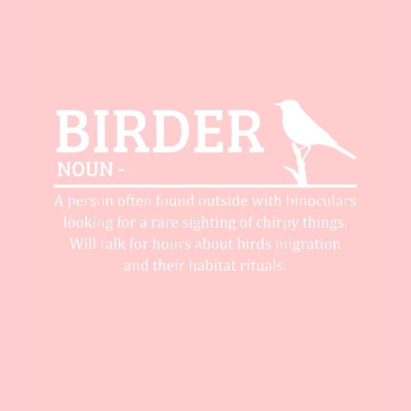Birder Définition Drôle d’Birding Birdwatching Lover