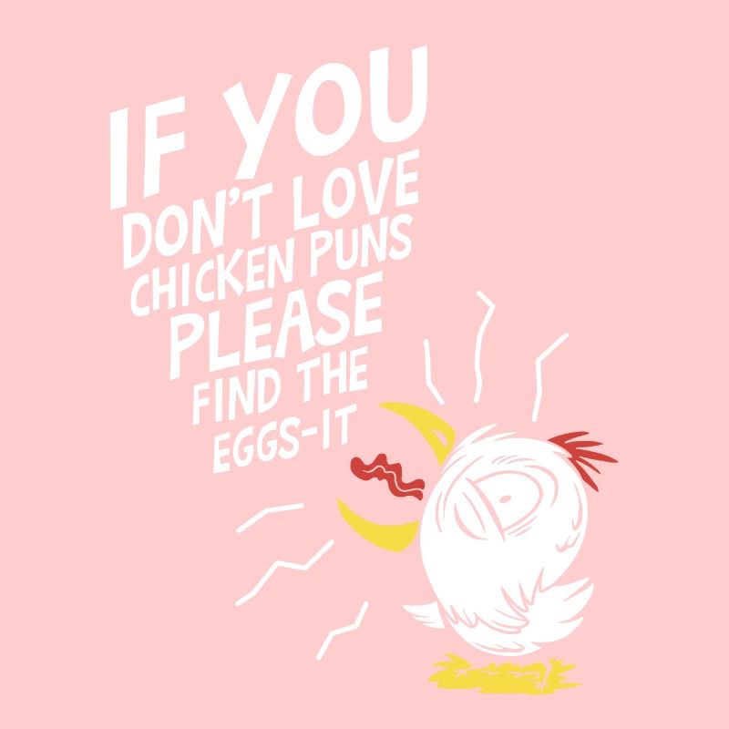 Drôle de poule Puns Oeufs Élevage Coq Poule