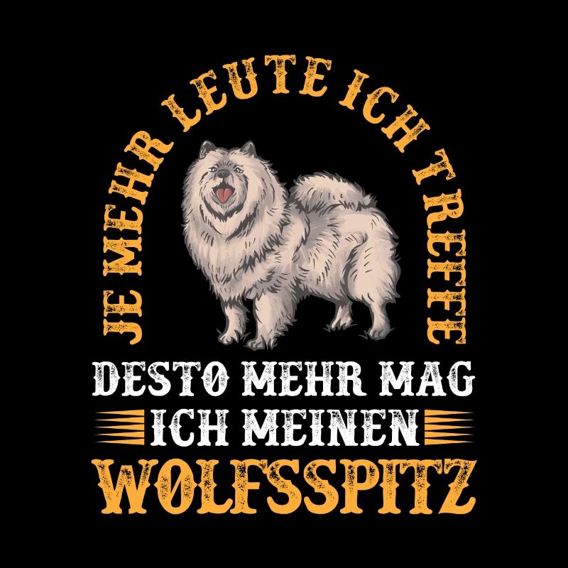 Wolfsspitz mehr mögen Deutscher Keeshond