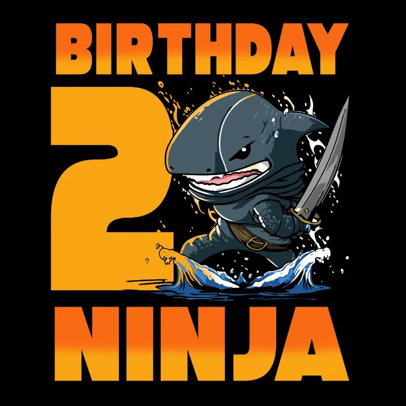 Shark Ninja I’m 2 - Action Anniversaire sous-marin