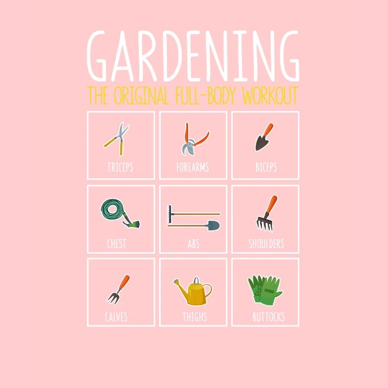 Gartenarbeit Das Original-Ganzkörper-Workout Funny