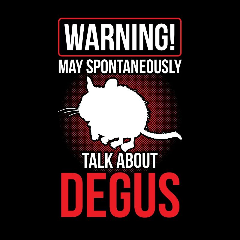 Talks about degu rodent upsetting rat