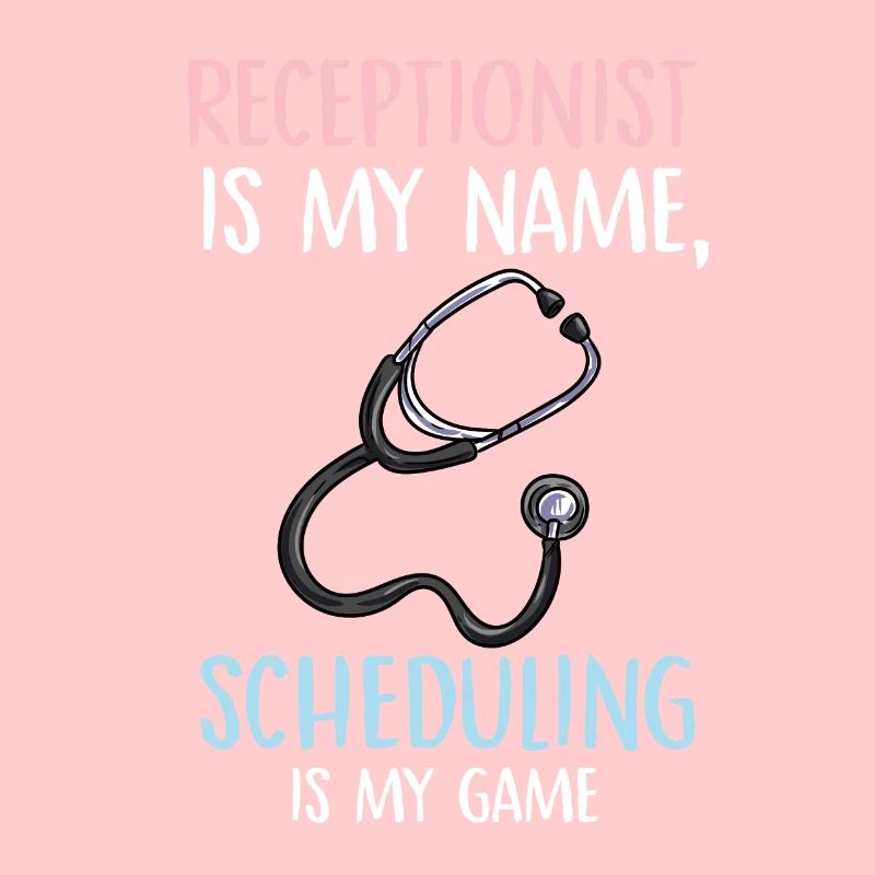 Réceptionniste est mon nom la planification est mon jeu
