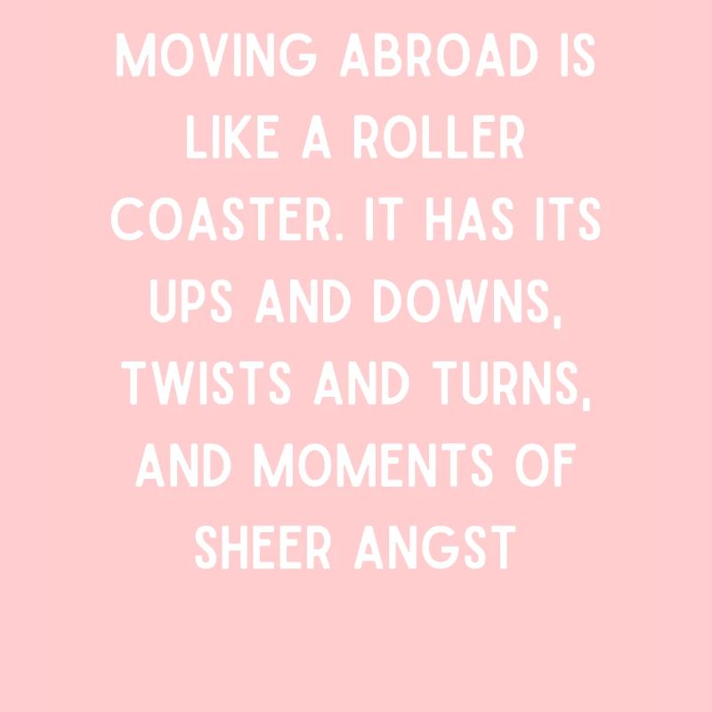 Emigrating anxious saying English
