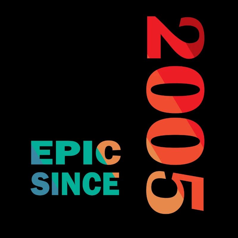 18. Geburtstag Epic since 2005 Legende retro super