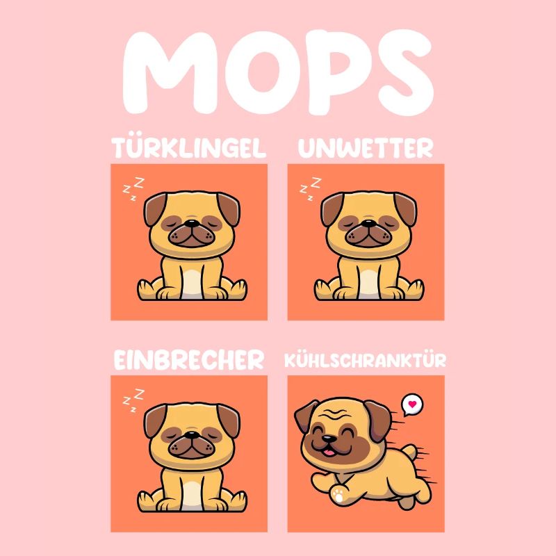 Hund Mops
