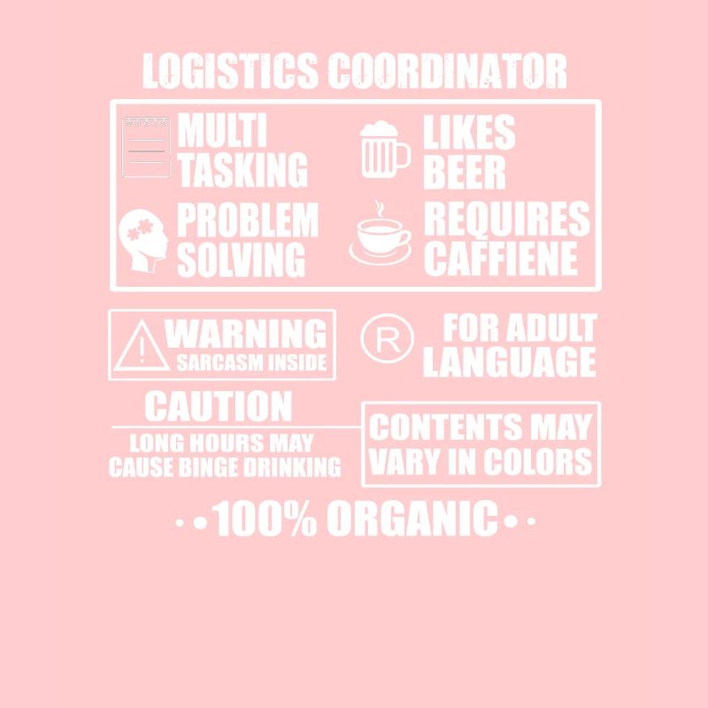 Funny logistics coordinator outfit
