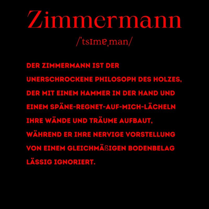 Zimmermann Definition