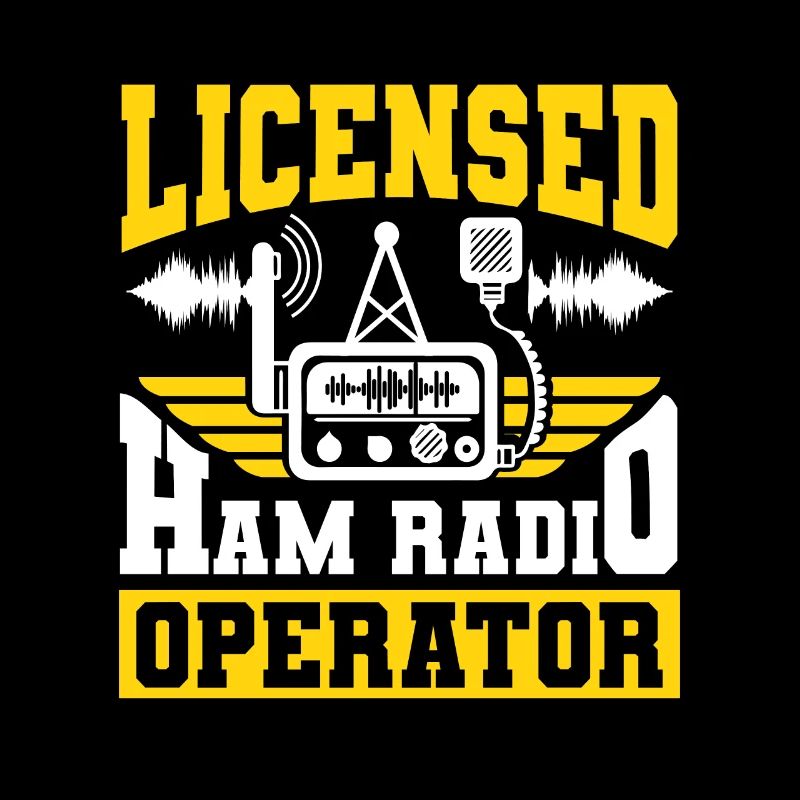 Licensed Ham Radio Operator Network Radio Hobby