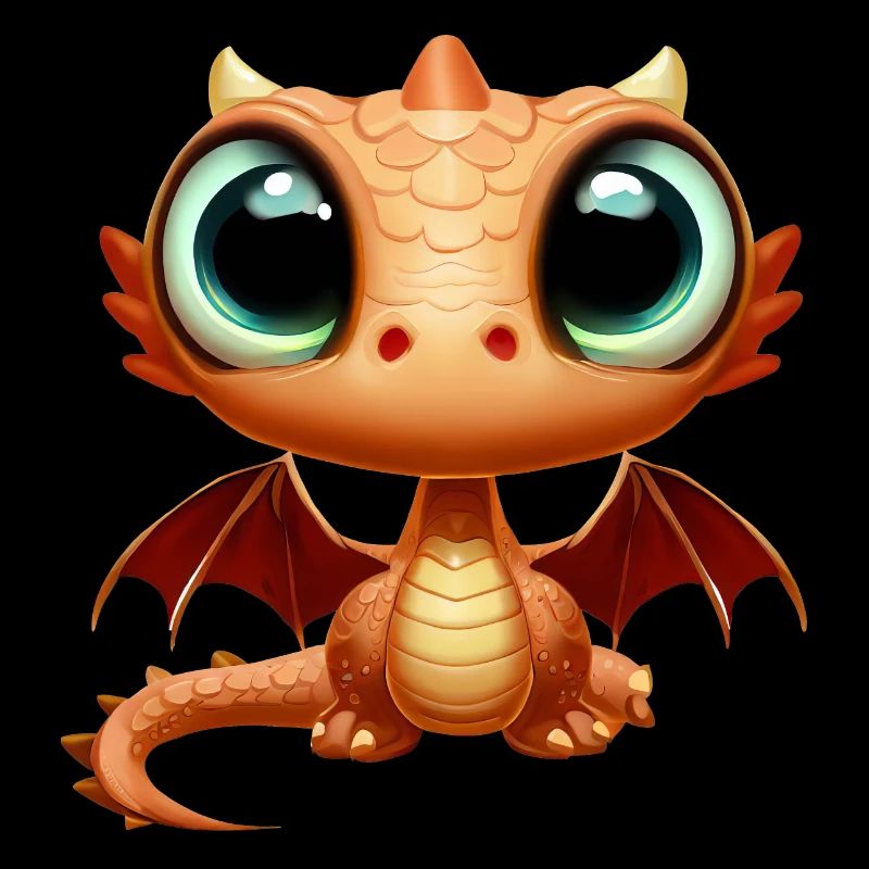 Großäugiger Drache