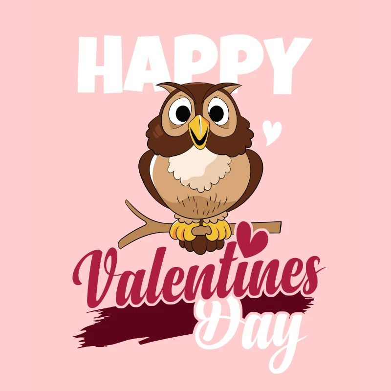 Joyeuse Saint-Valentin Oiseaux De Proie Ornithologue O