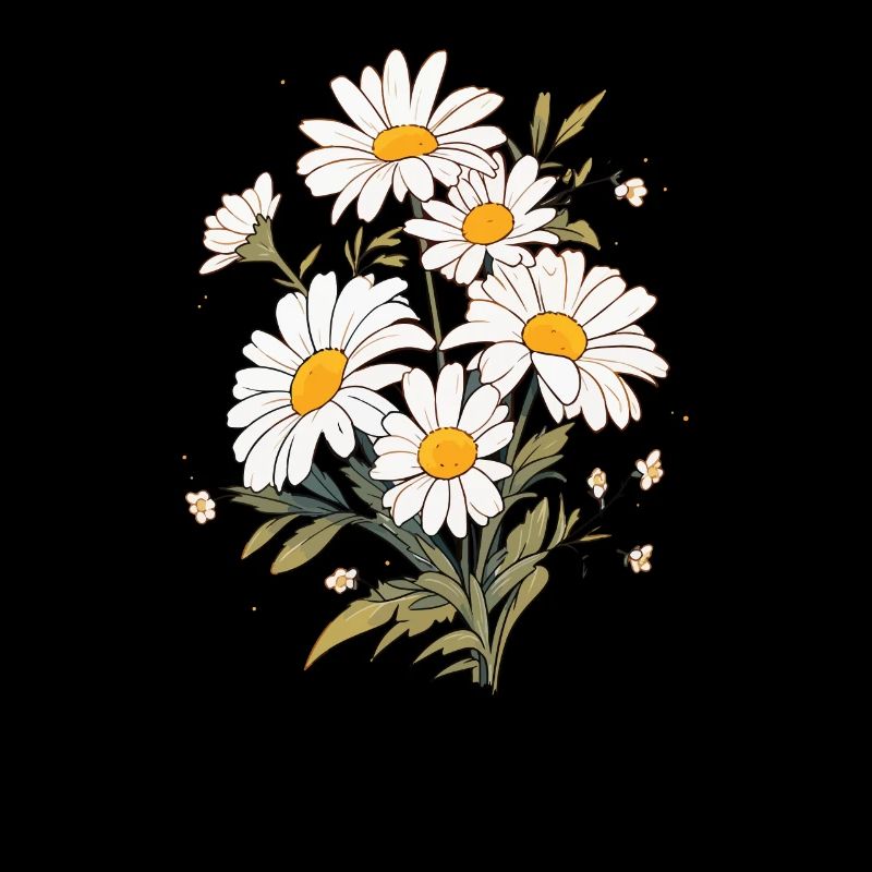 Gänseblümchen Blumen Vintage Lover Cool Gänseblümchen Neuheit