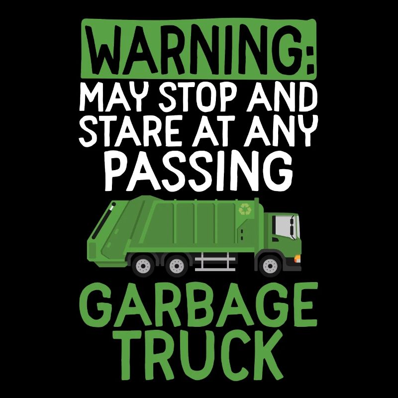 Garbage trucks, garbage day, garbage collection