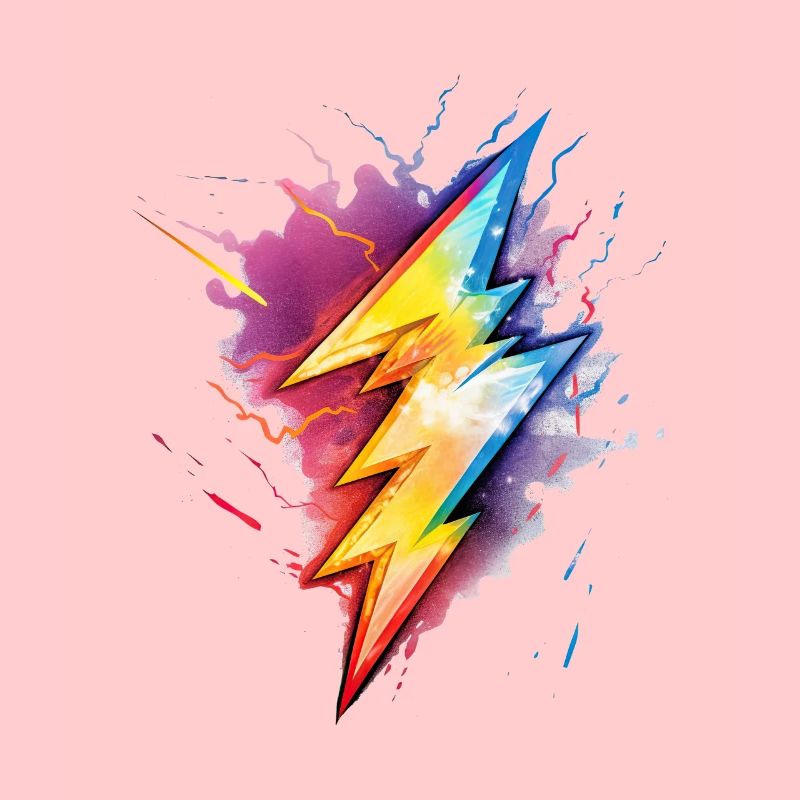 Rainbow Thunderstorm Magic-LGBT Pride