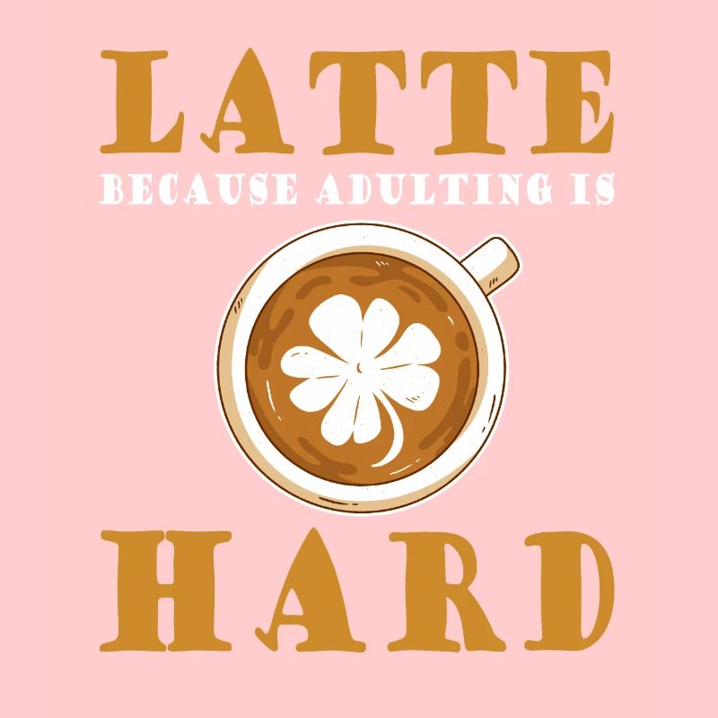 Lustiger Kaffee-latte-spruch Kaffeetrinker