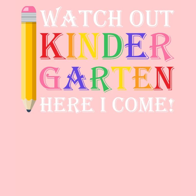 Kindergarten Kindergärtner Lehrer Regenbogenfarben