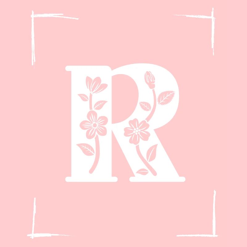 letter R initial